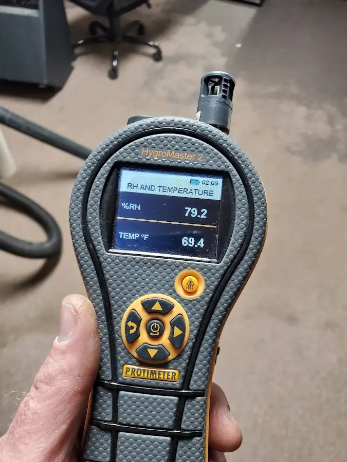 Moisture meter humidity assessment for Fire & Smoke Damage Restoration in Rapid City